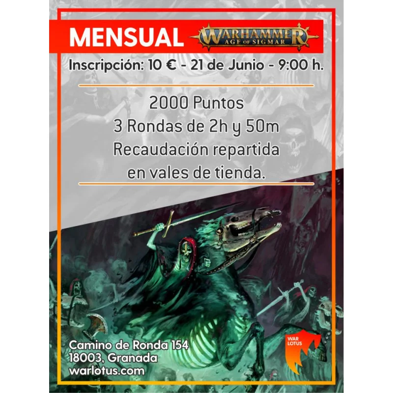 Torneo Age of Sigmar War Lotus - Junio 2026