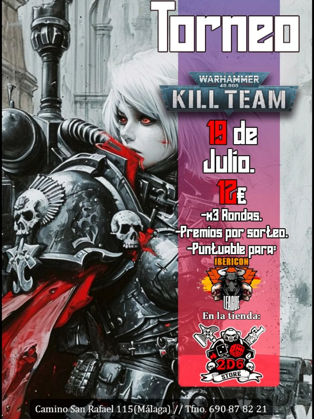 Torneo Kill Team 2D6 Store (Julio 2026)