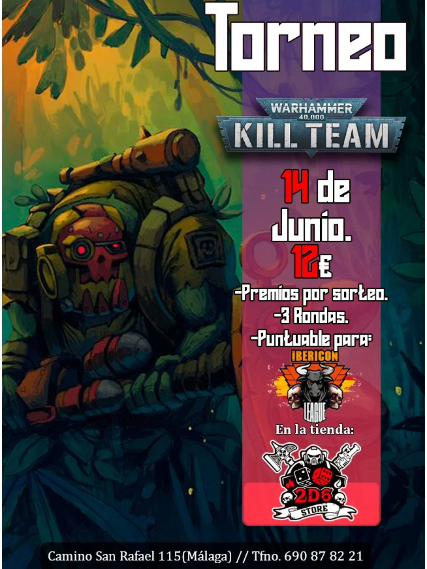 Torneo Kill Team 2D6 Store (Junio 2026)