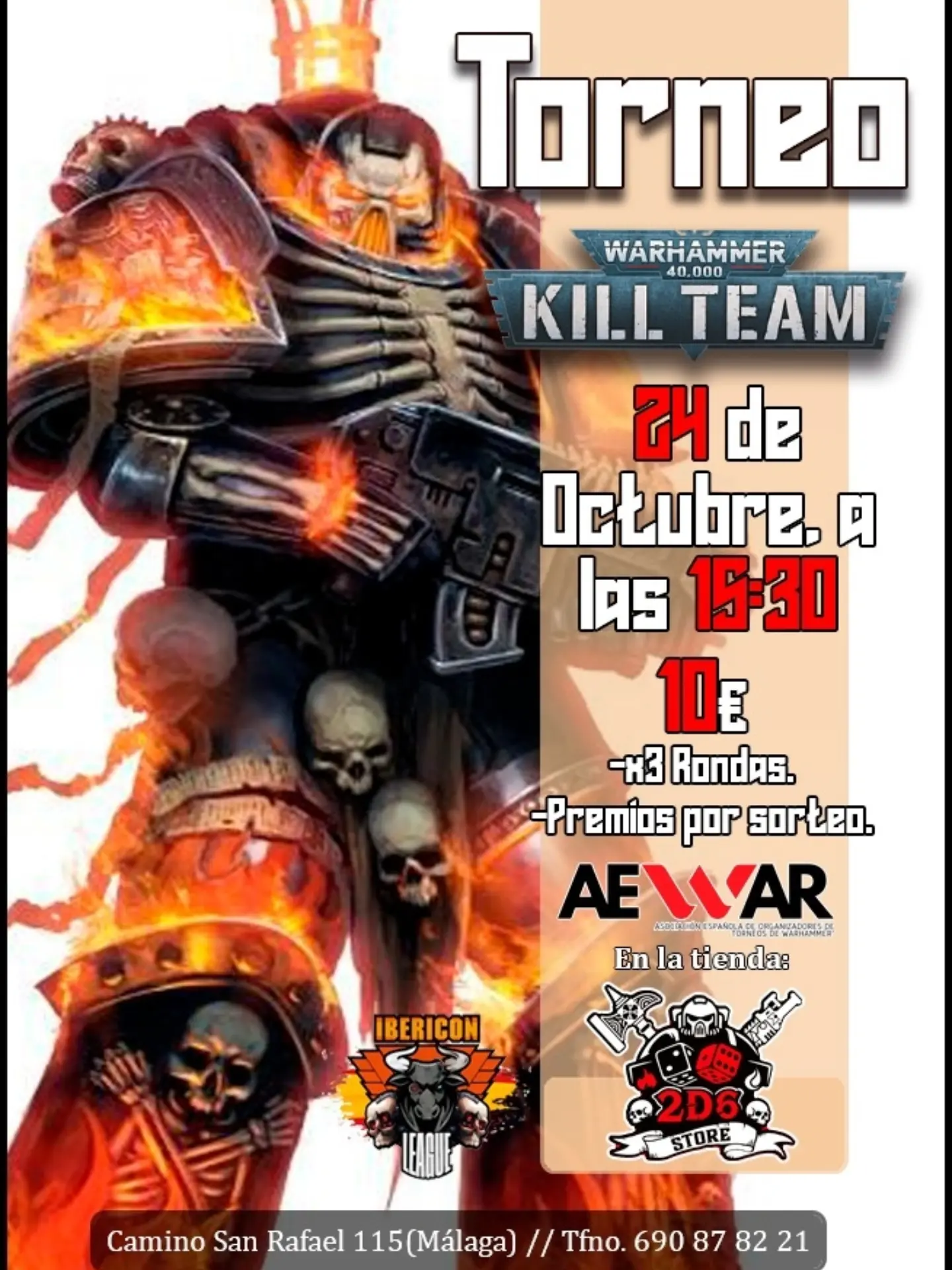 Torneo Kill Team 2D6 Store (Octubre 2026)