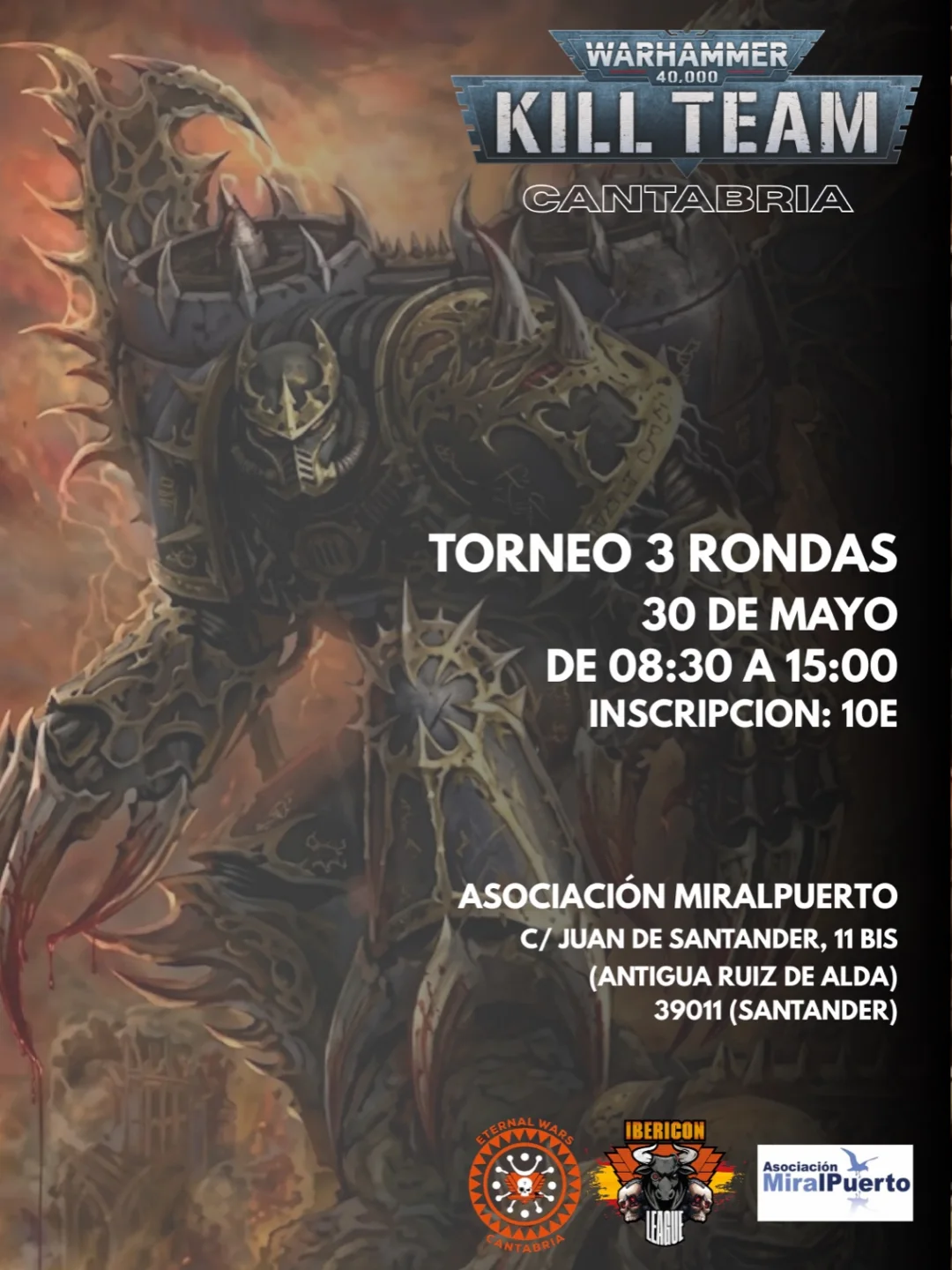 Torneo Kill Team Eternal Wars Cantabria - Mayo 2026
