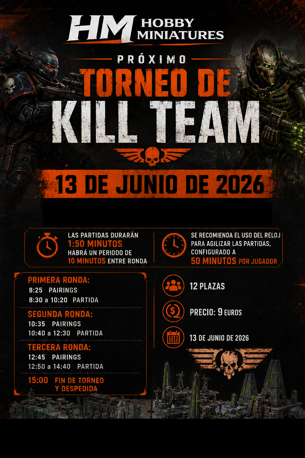 Torneo Kill Team Hobby Miniatures - Junio 2026