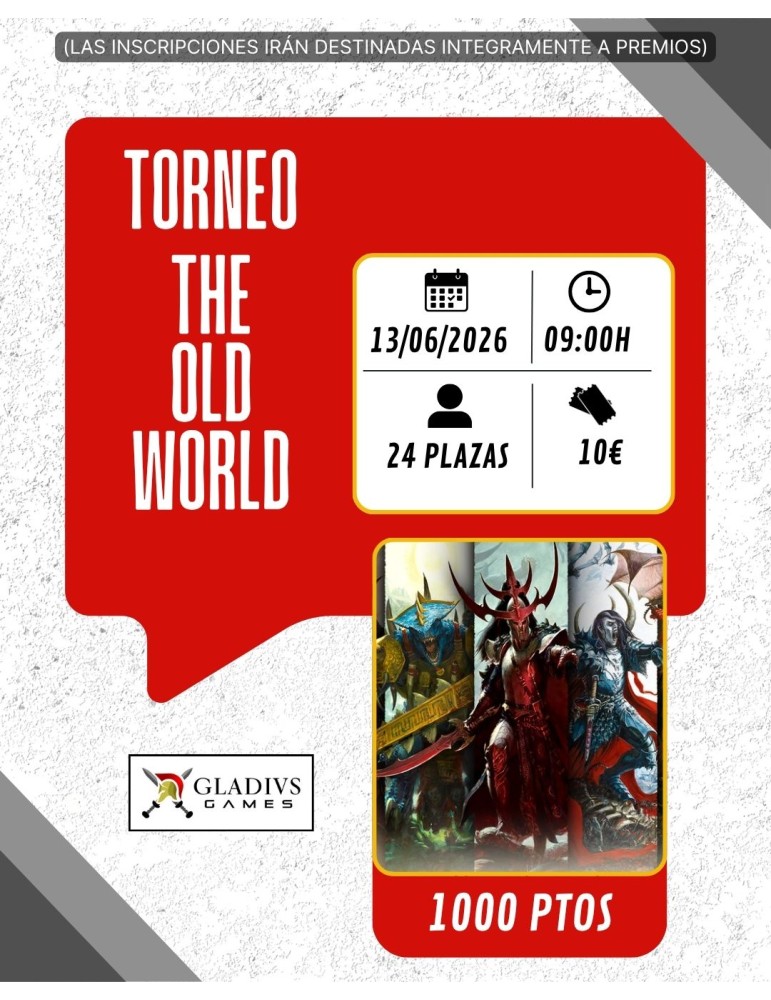 Torneo The Old World Gladius Games - Junio 2026