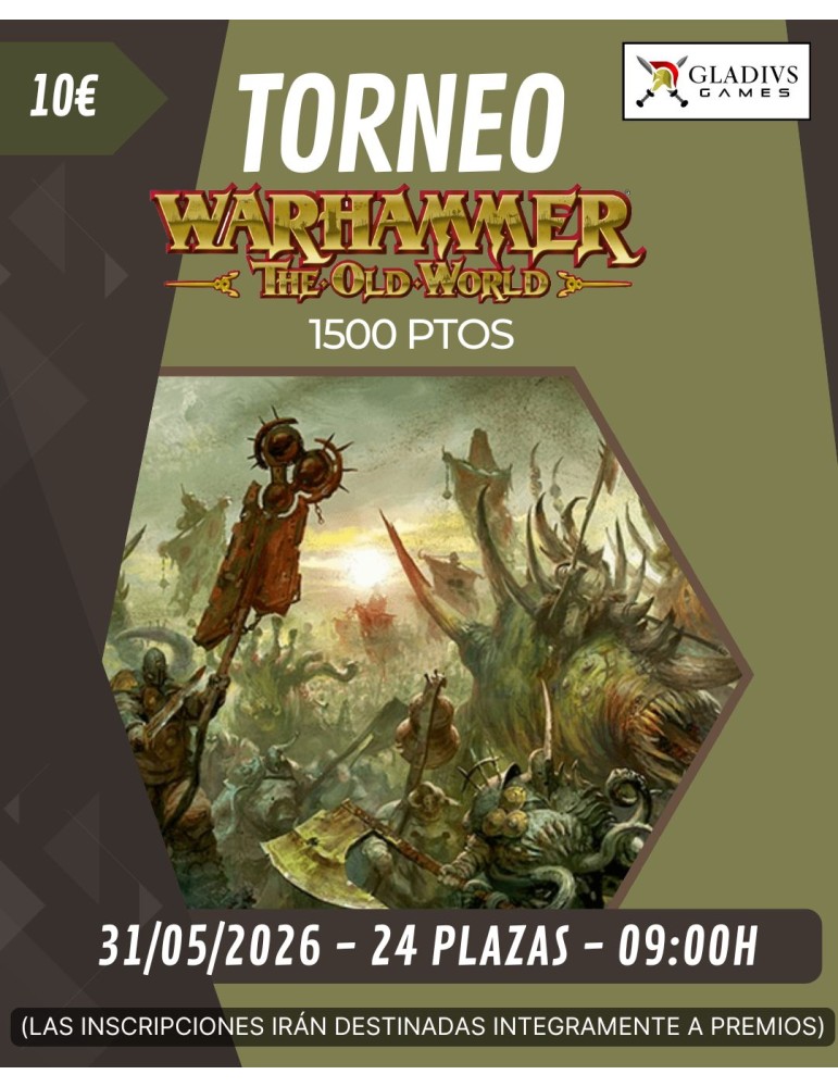 Torneo Then Old World Gladius Games - Mayo 2026