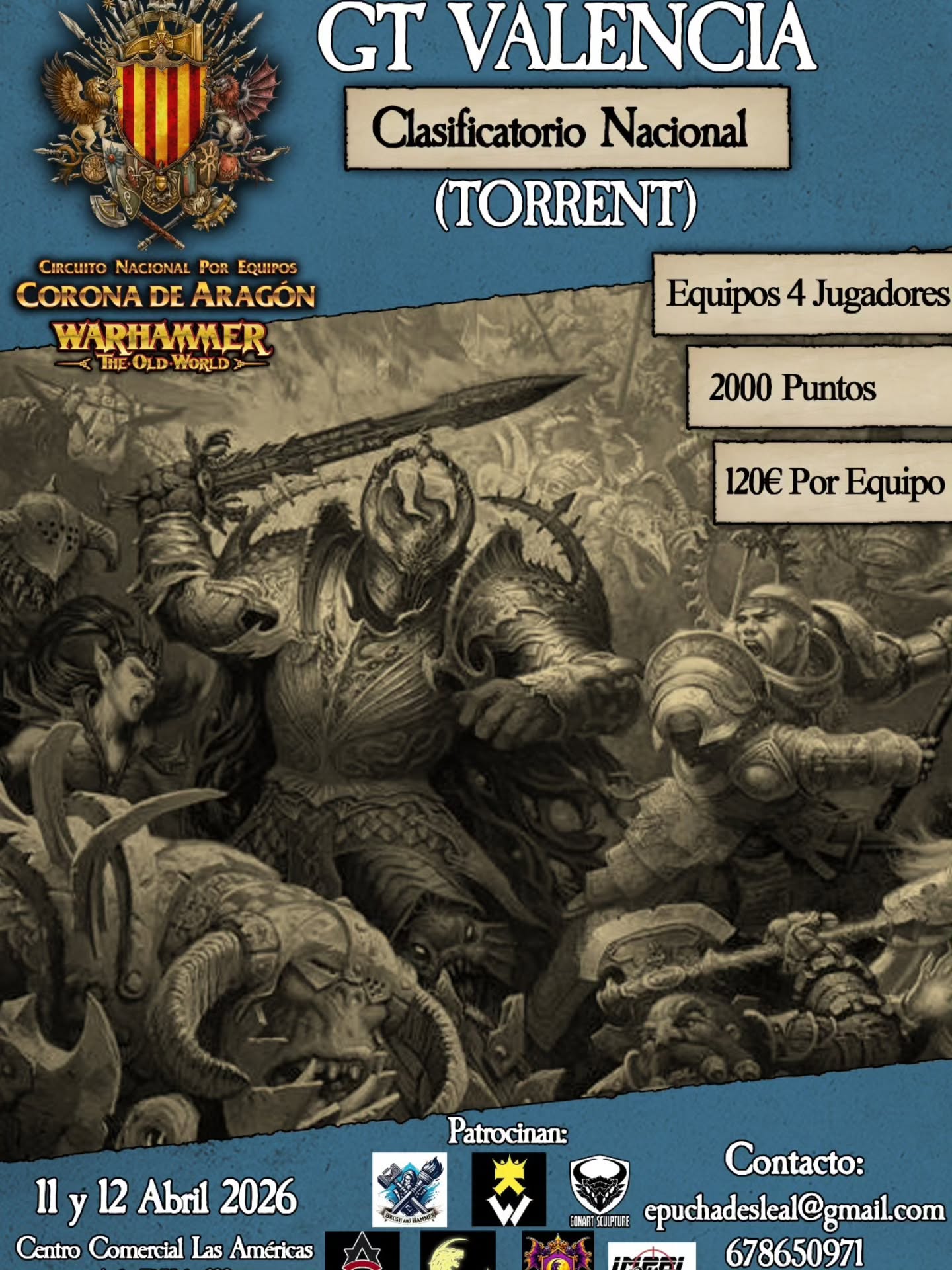 Torneo The Old World GT por equipos Corona de Aragón - Torrent