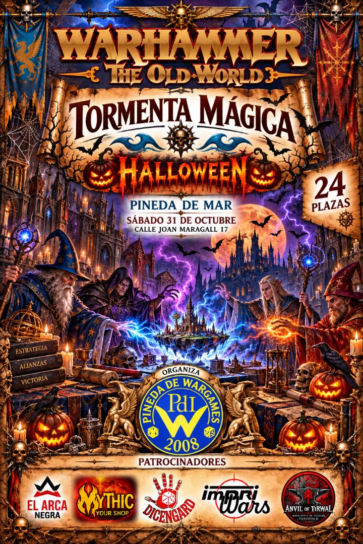 Torneo The Old World Halloween Pineda de War-Games 2026