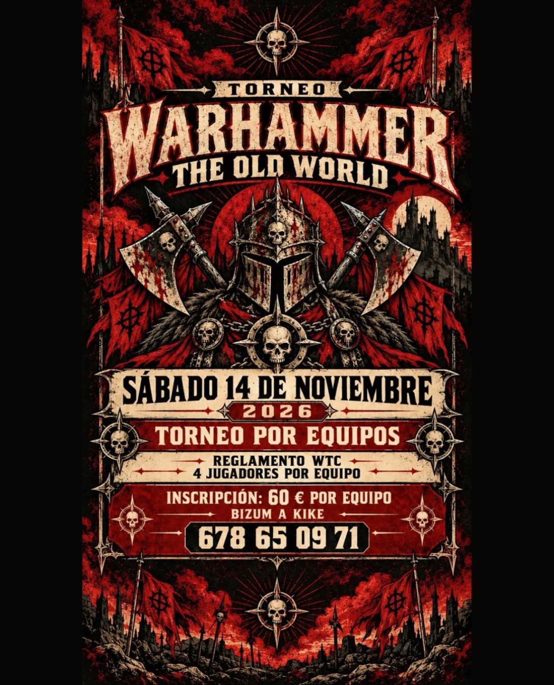 Torneo The Old World por equipos Varanos Wargames - Noviembre 2026