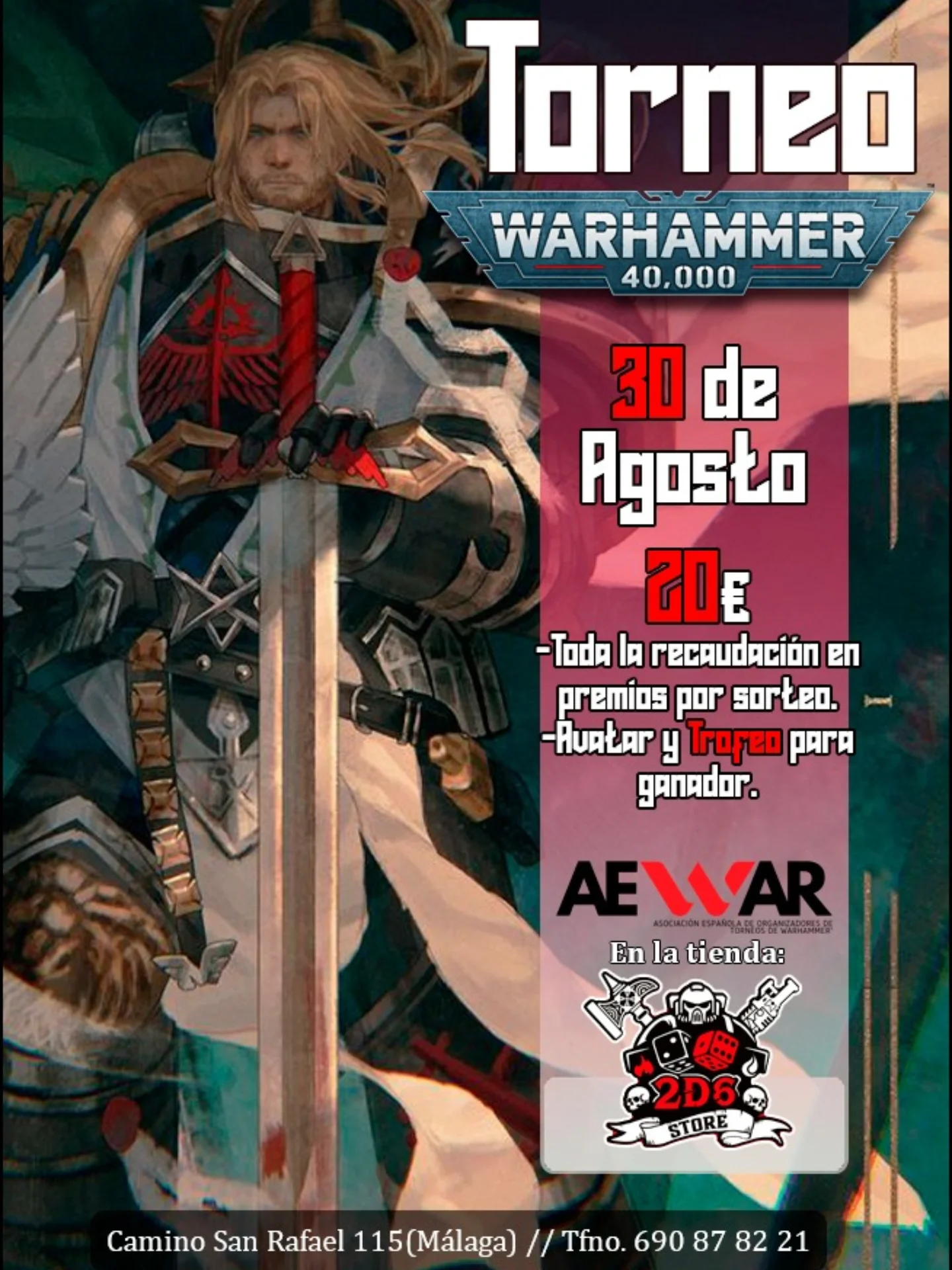Torneo Warhammer 40K 2D6 Store (Agosto 2026)