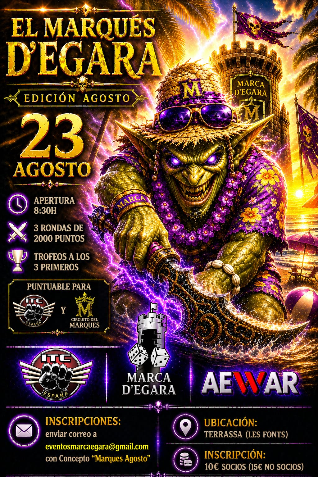 Torneo Warhammer 40K El Marques d´ Egara - Agosto 2026