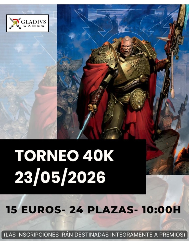 Torneo Warhammer 40K Gladius Games - Mayo 2026