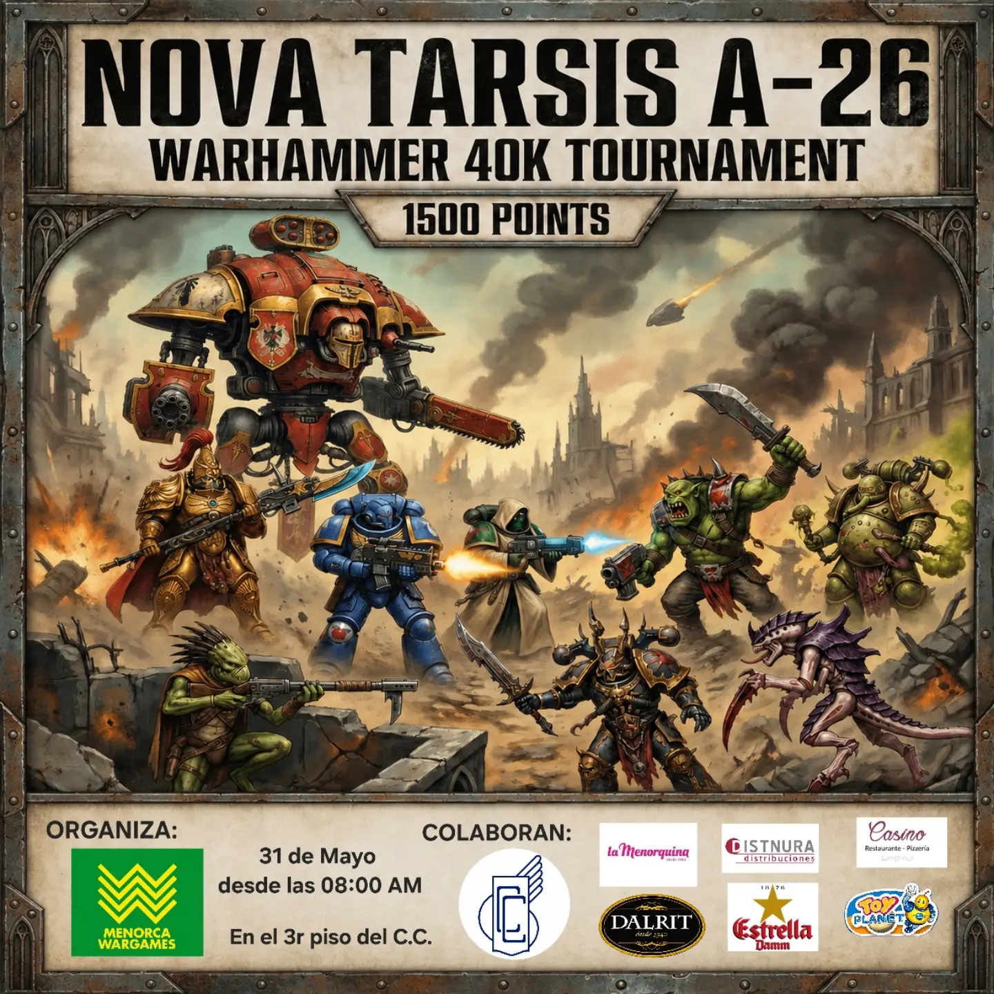 Torneo Warhammer 40.000 Nova Tarsis A-26