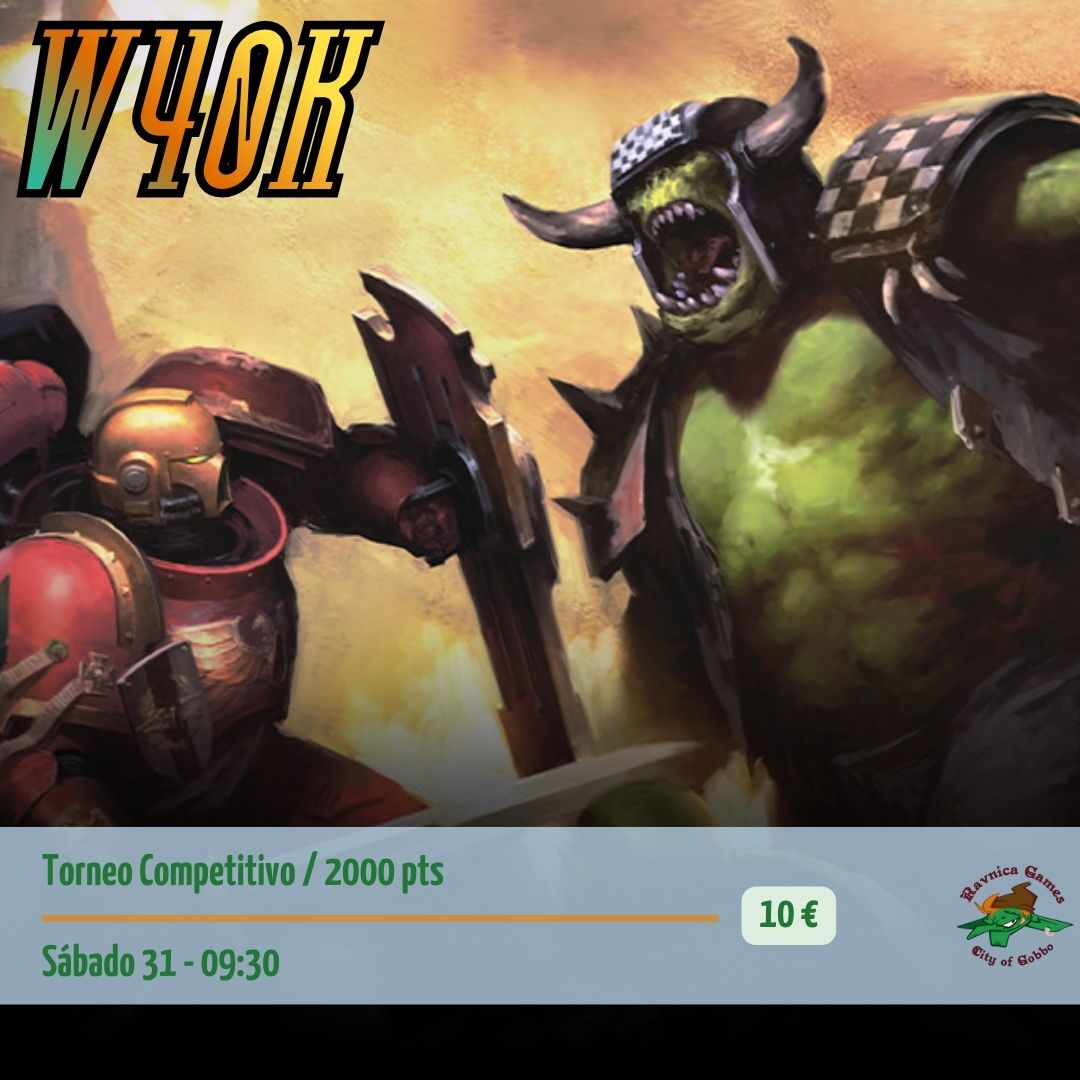 Torneo Warhammer 40.000 Ravnica Games - Octubre 2026