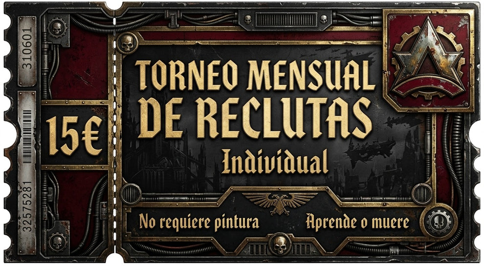 Torneo Warhammer 40K Reclutas El Arca Negra - Octubre 2026