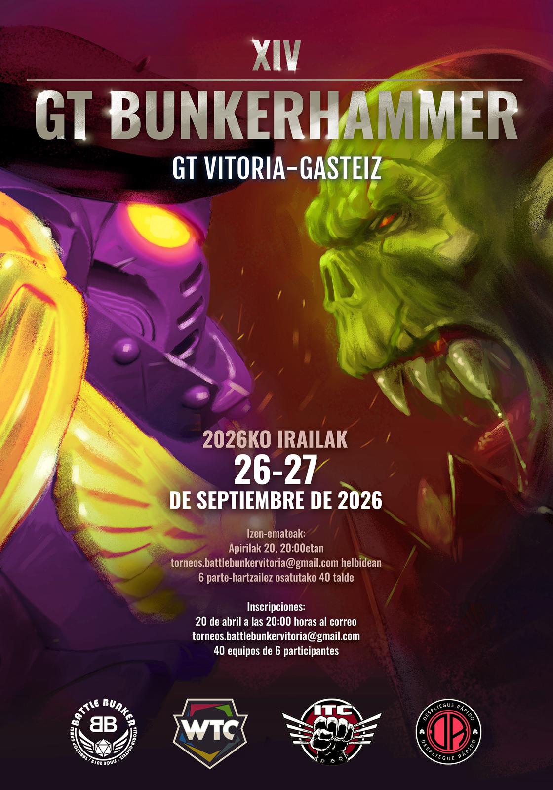XIV Torneo Warhammer 40K GT Bunkerhammer