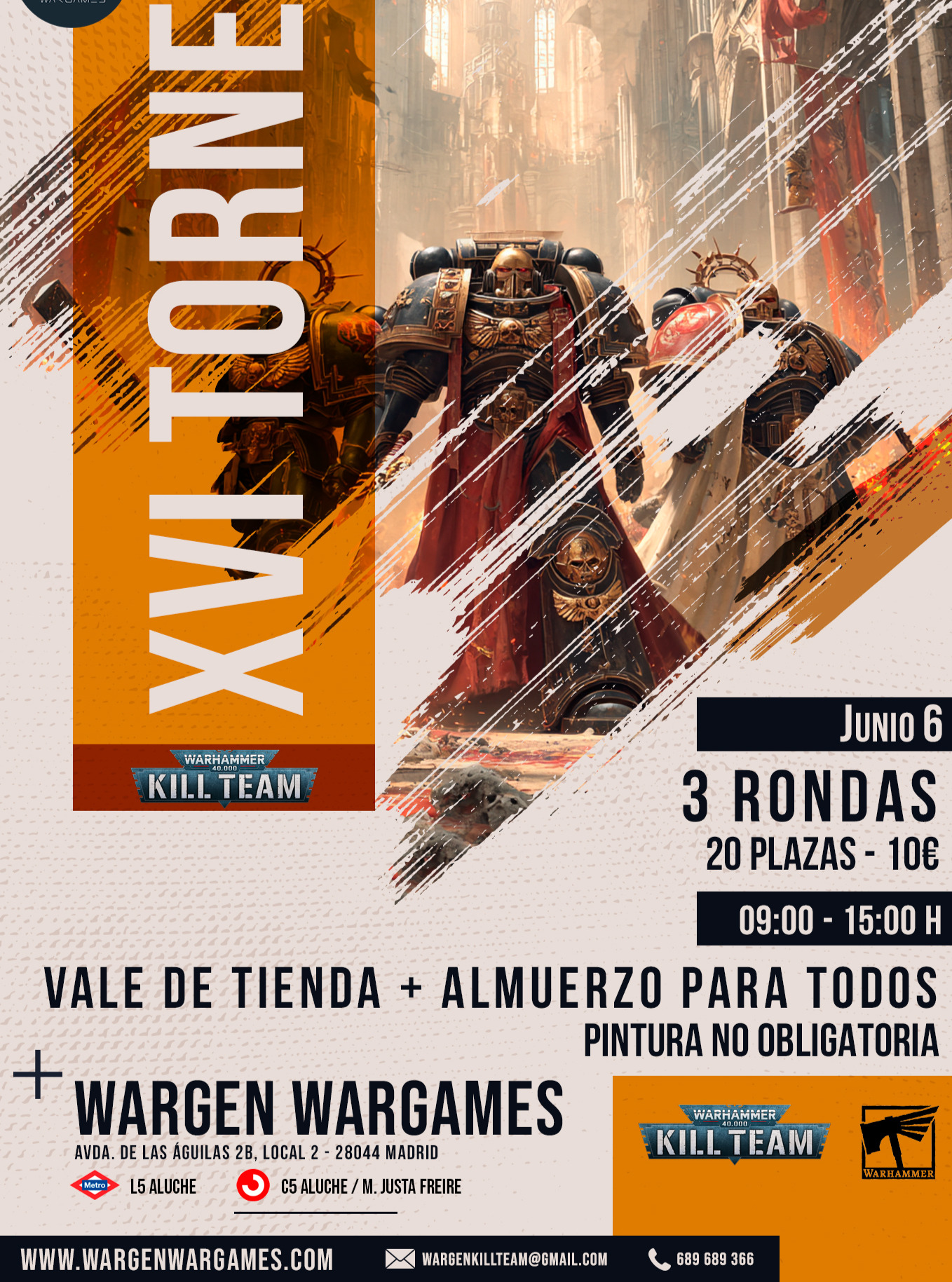 XXVI Torneo Kill Team Wargen Wargames - Junio 2026