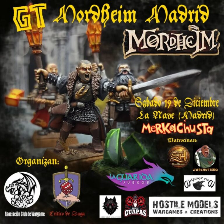 Bases: I GT Mordheim Madrid 2026 - (Madrid - Octubre 2026)